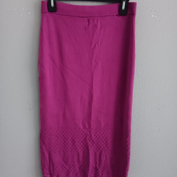 Bold Elements Womens A-Line Skirt - Fuchsia Sz M 925044 - Picture 7 of 9